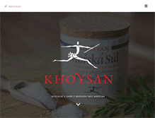 Tablet Screenshot of khoysan.cz